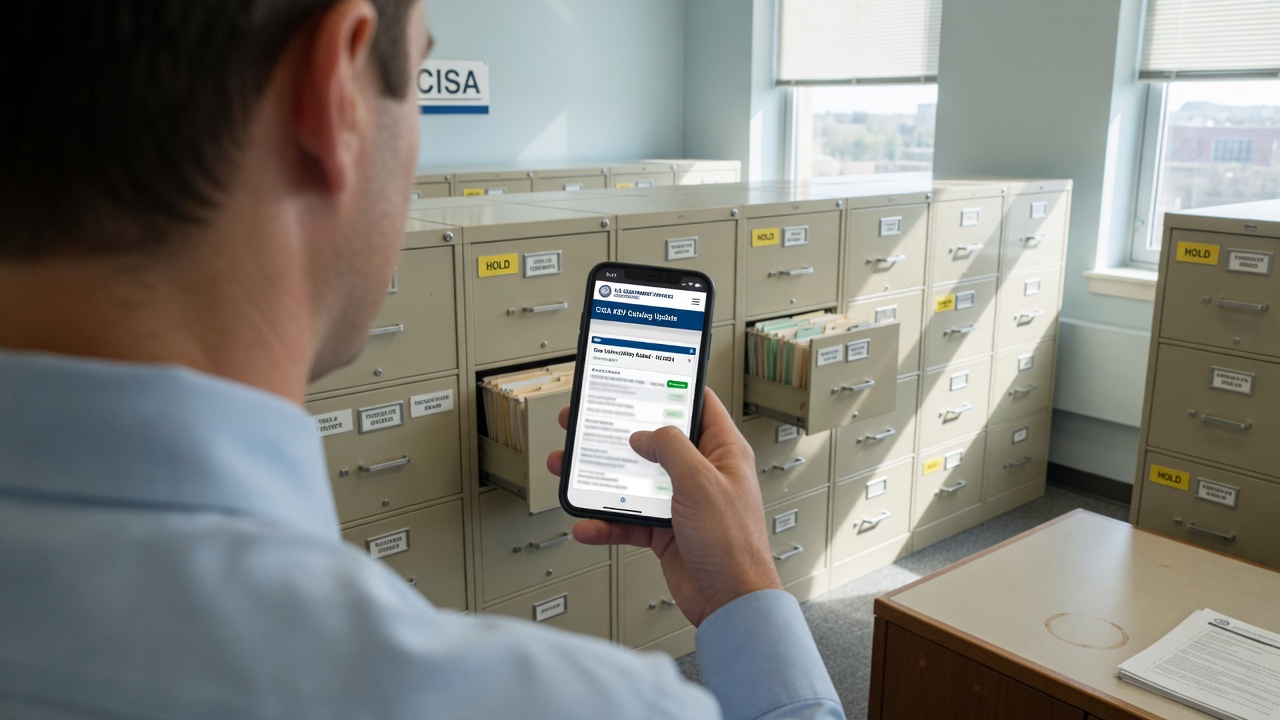 CISA Adds One Vulnerability to KEV Catalog